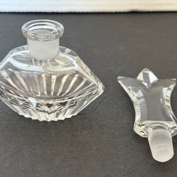 VINTAGE SCHMID WEST GERMANY CRYSTAL PERFUME BOTTLE - Picture 5 of 7
